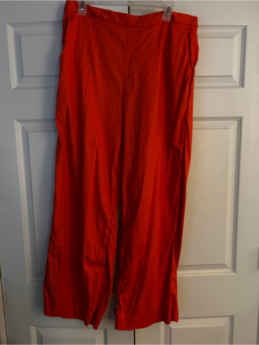 Banana Republic Wide Leg Red Pants